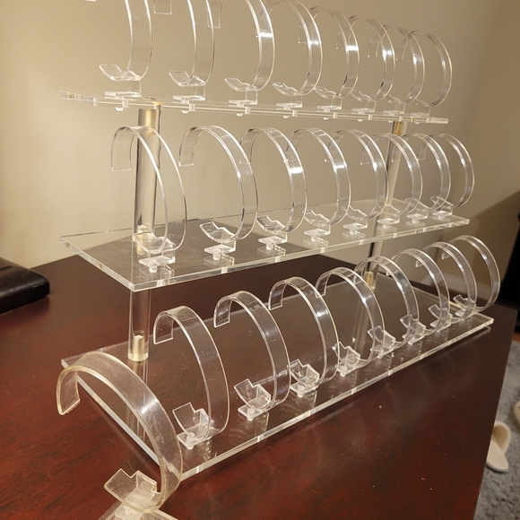 New Clear 25 Watch Collection Display Organizer Set - Picture 1 of 6